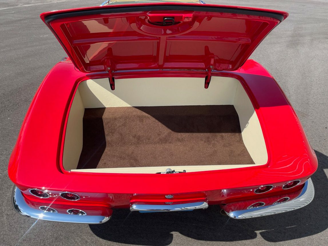 1962 Red Corvette Resto Mod 6