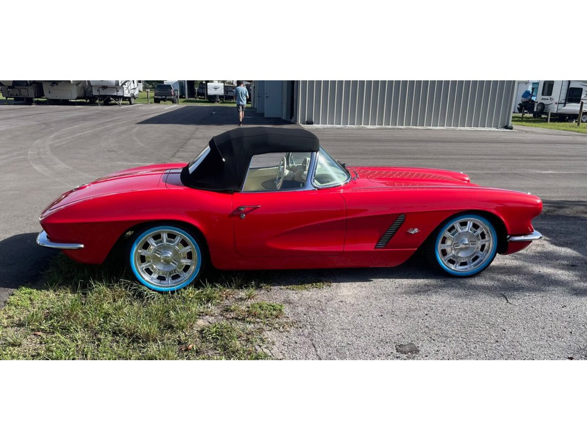 1962 Red Corvette Resto Mod 8