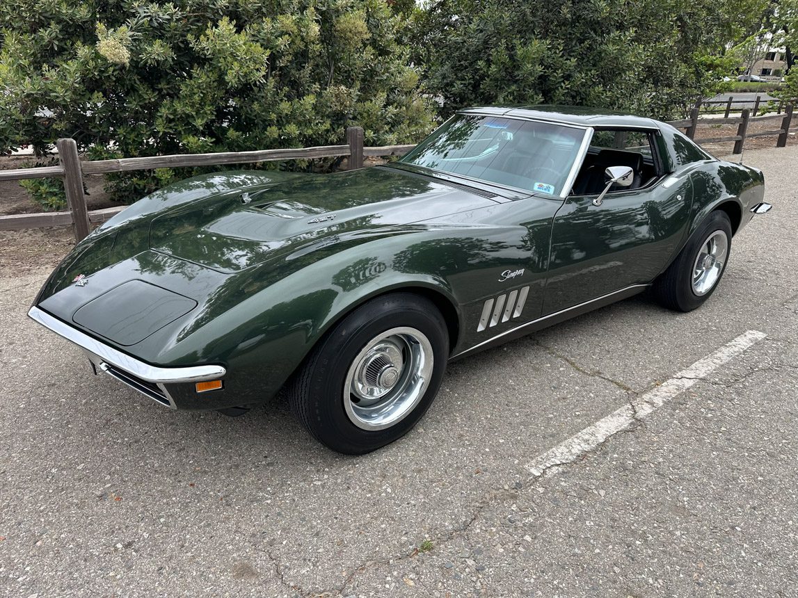 1969 Green L68 Corvette Coupe 7223