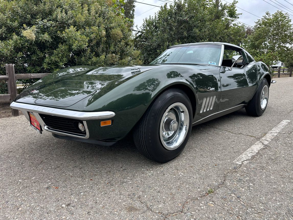 1969 Green L68 Corvette Coupe 7224