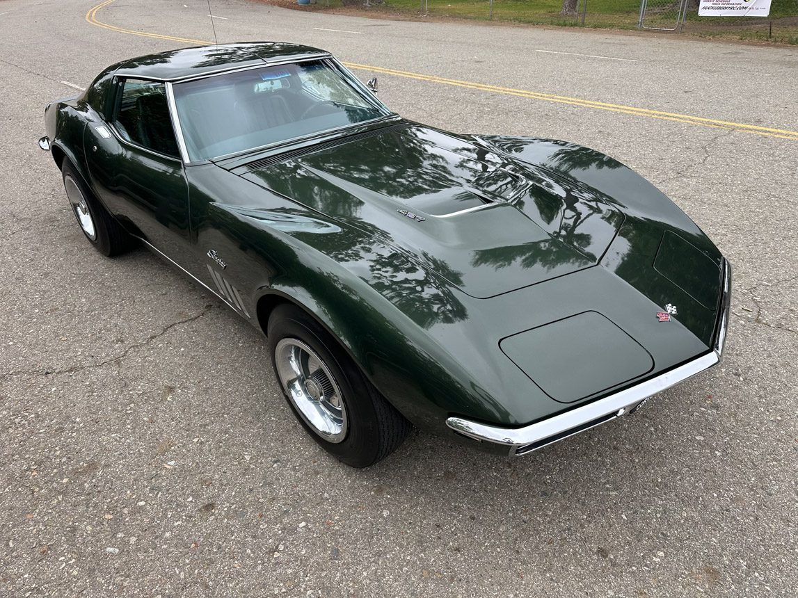 1969 Green L68 Corvette Coupe 7227