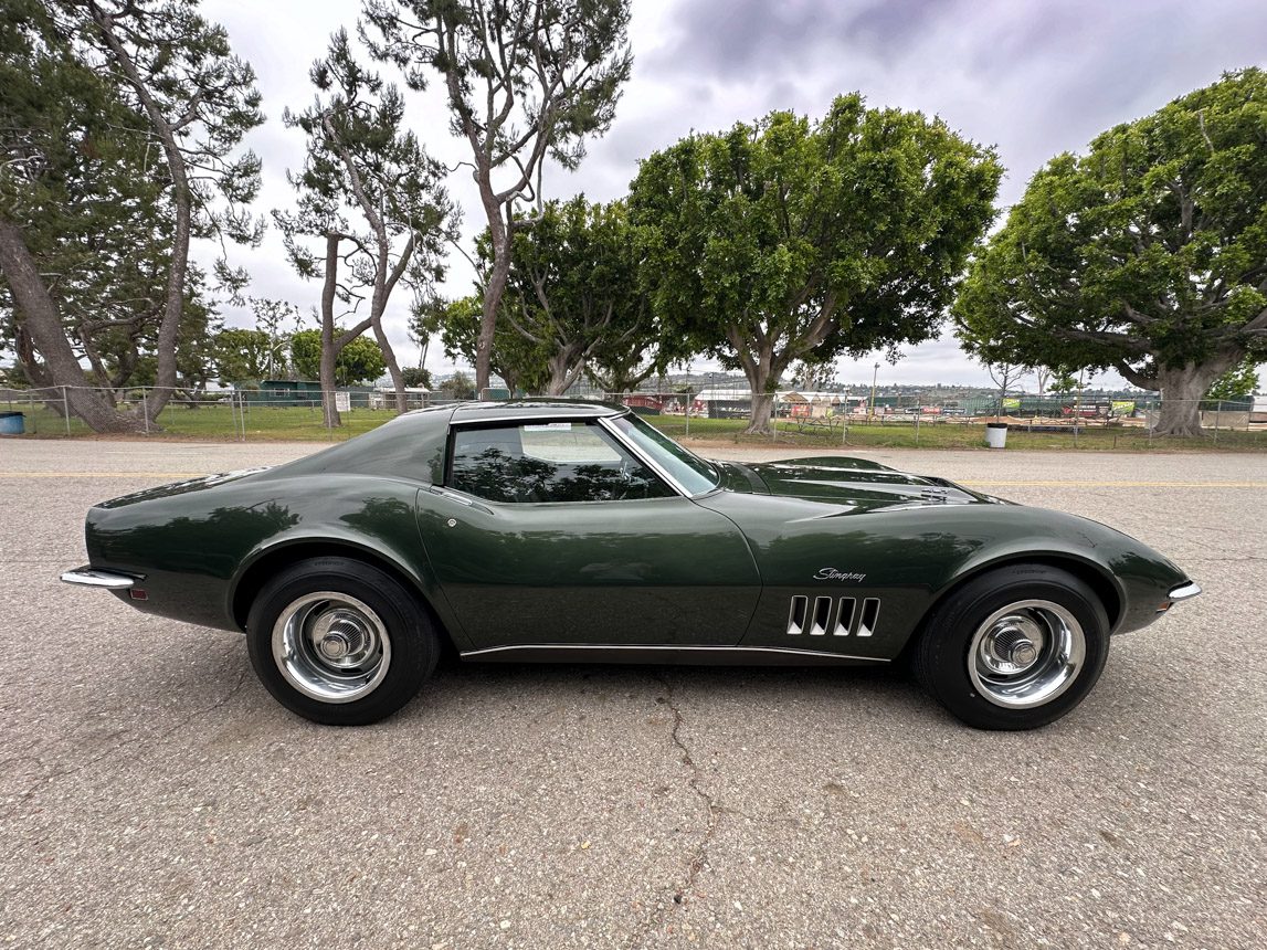 1969 Green L68 Corvette Coupe 7230