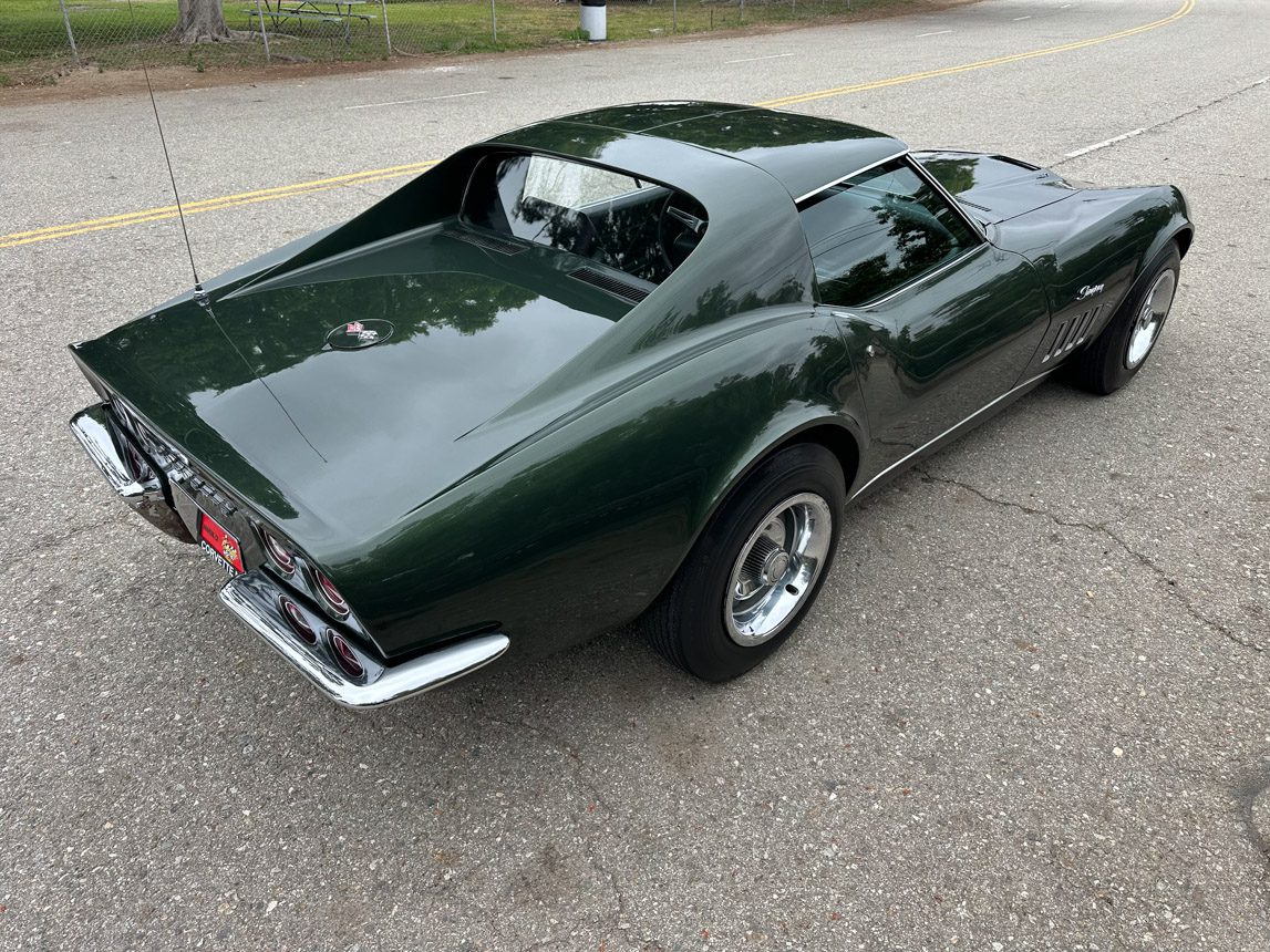 1969 Green L68 Corvette Coupe 7231