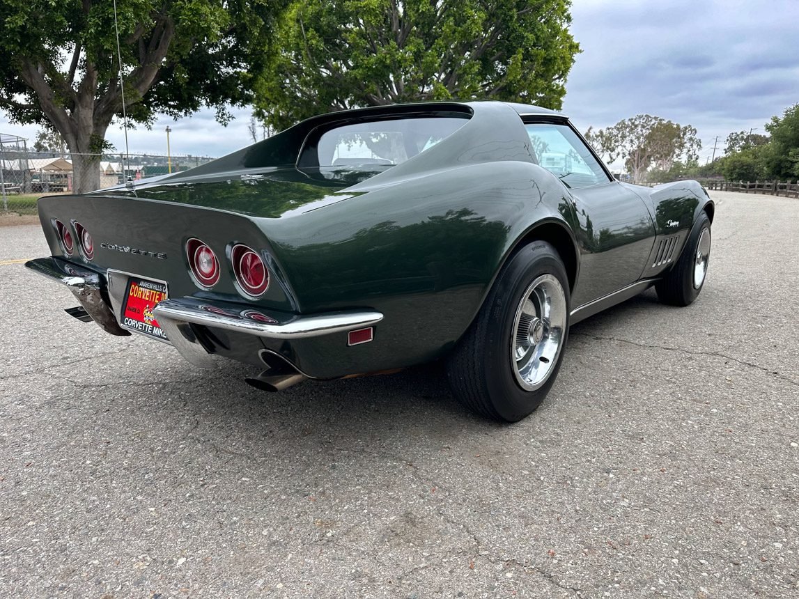 1969 Green L68 Corvette Coupe 7232