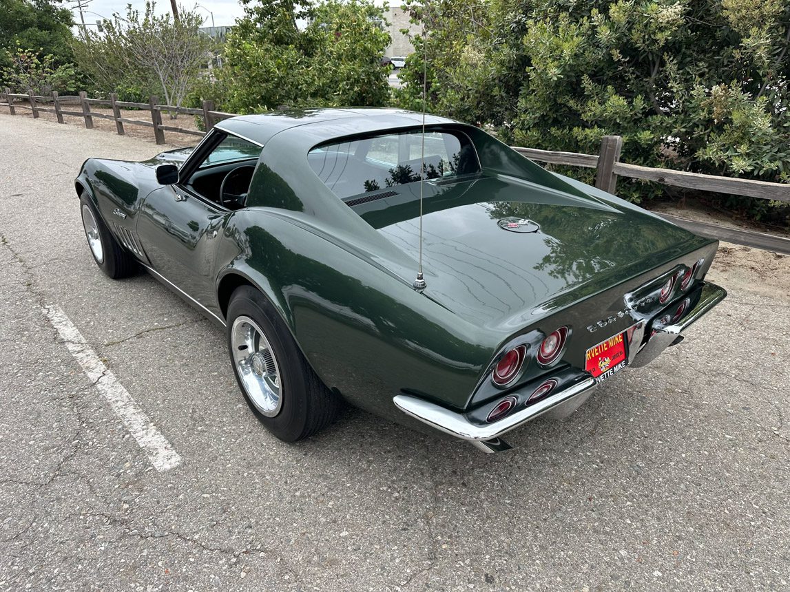 1969 Green L68 Corvette Coupe 7234