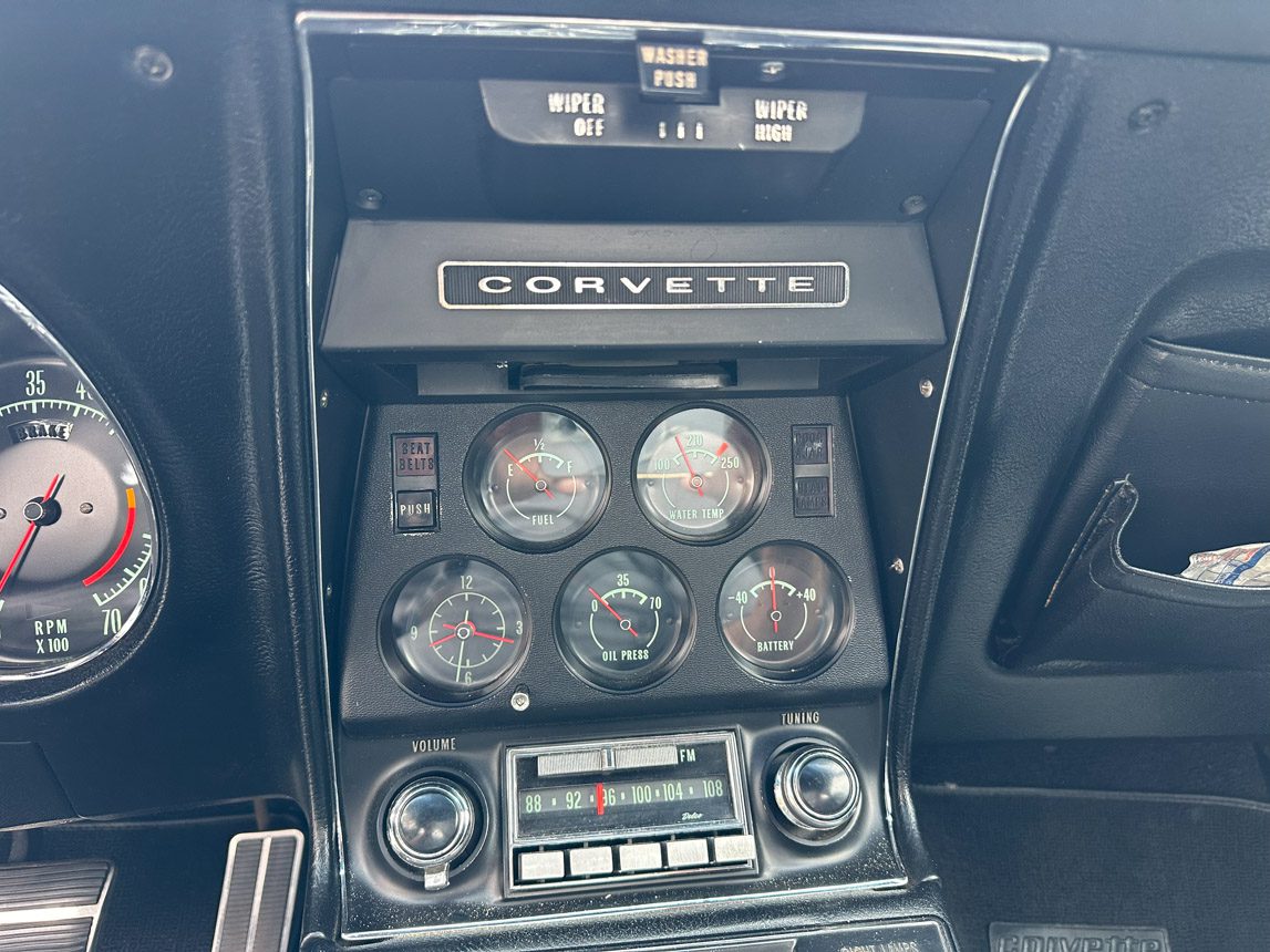 1969 Green L68 Corvette Coupe 7252