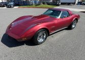 1975 Maroon Corvette Convertible 6771