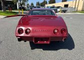 1975 Maroon Corvette Convertible 6776