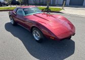 1975 Maroon Corvette Convertible 6779