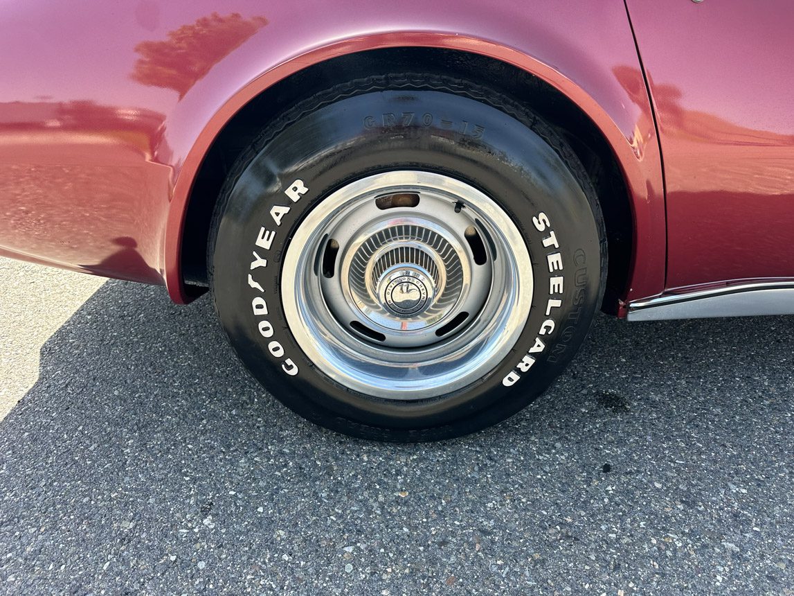 1975 Maroon Corvette Convertible 6783