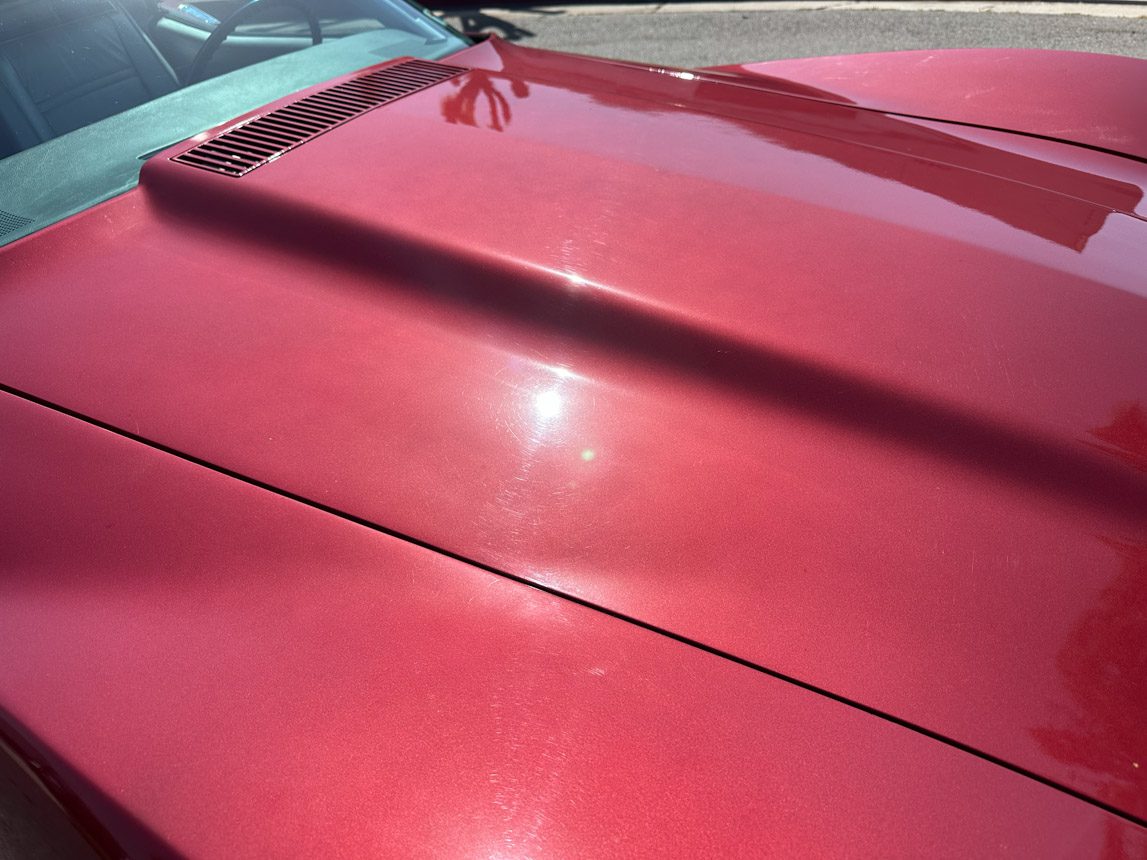 1975 Maroon Corvette Convertible 6785