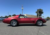 1975 Maroon Corvette Convertible 6792