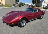 1975 Maroon Corvette Convertible 6795