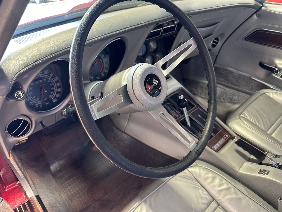 1975 Maroon Corvette Convertible 6804