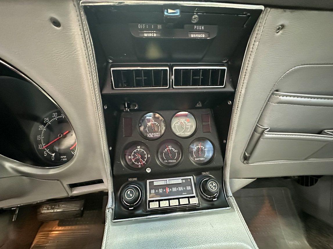 1975 Maroon Corvette Convertible 6807