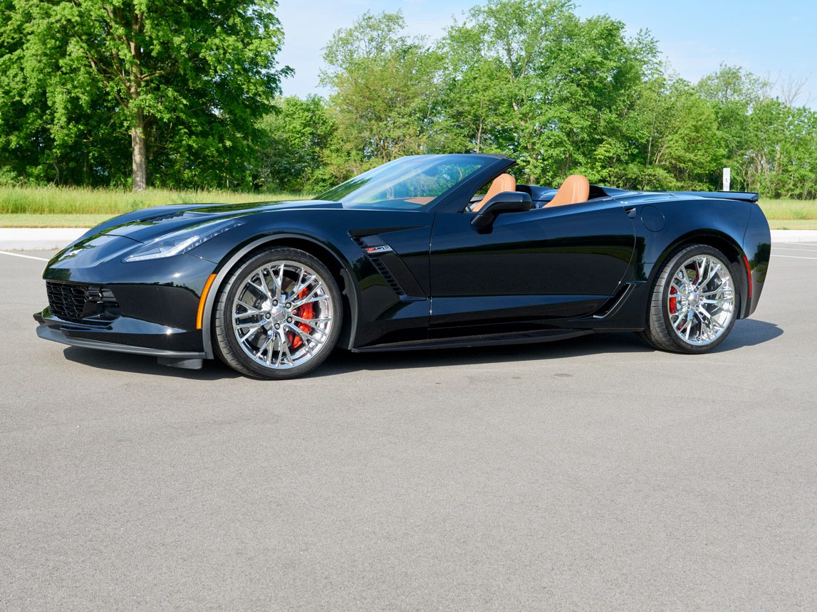 2019 Black Corvettte Z06 Convertible 007