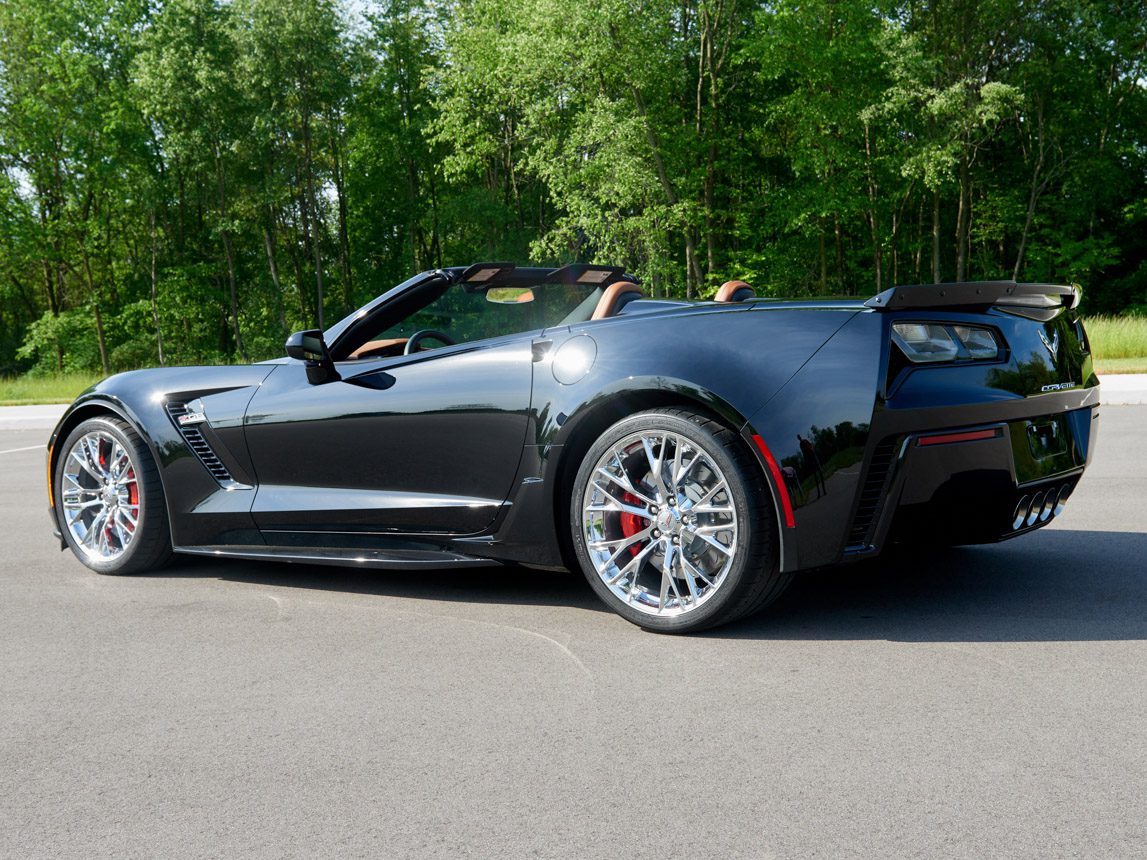 2019 Black Corvettte Z06 Convertible 008