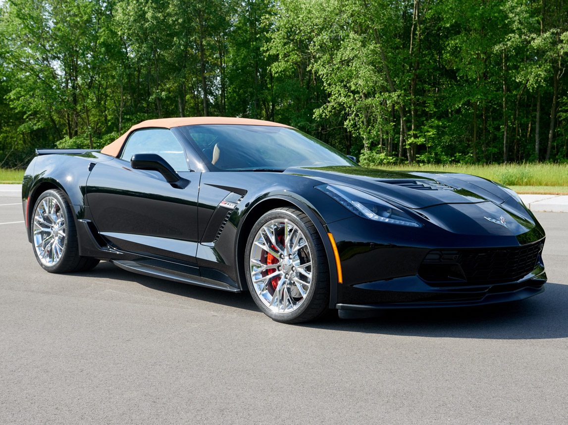 2019 Black Corvettte Z06 Convertible 014