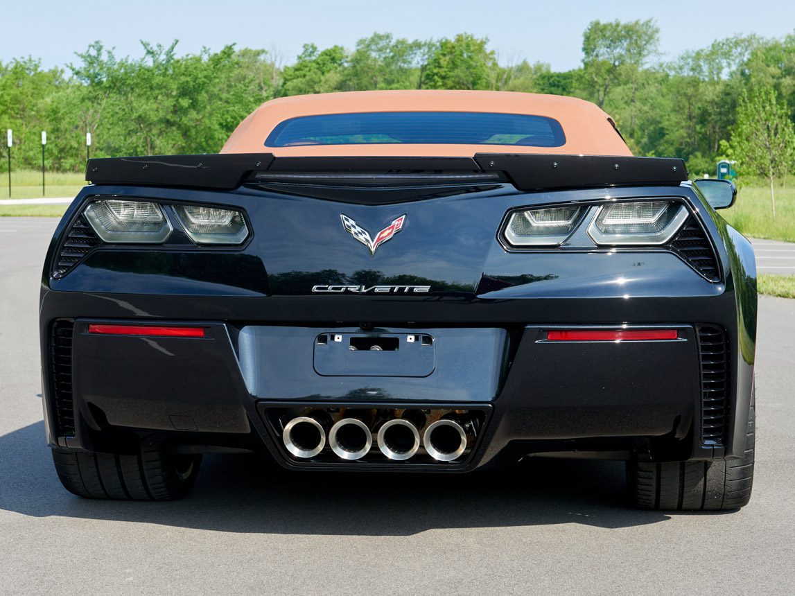 2019 Black Corvettte Z06 Convertible 017