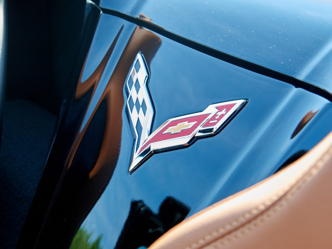 2019 Black Corvettte Z06 Convertible 095