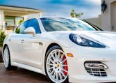 2013 white Porsche Panamera 2