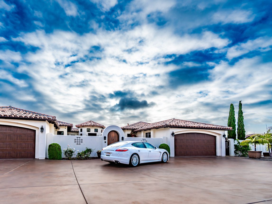 2013 white Porsche Panamera 6