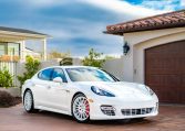 2013 white Porsche Panamera 8833