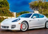 2013 white Porsche Panamera 8840