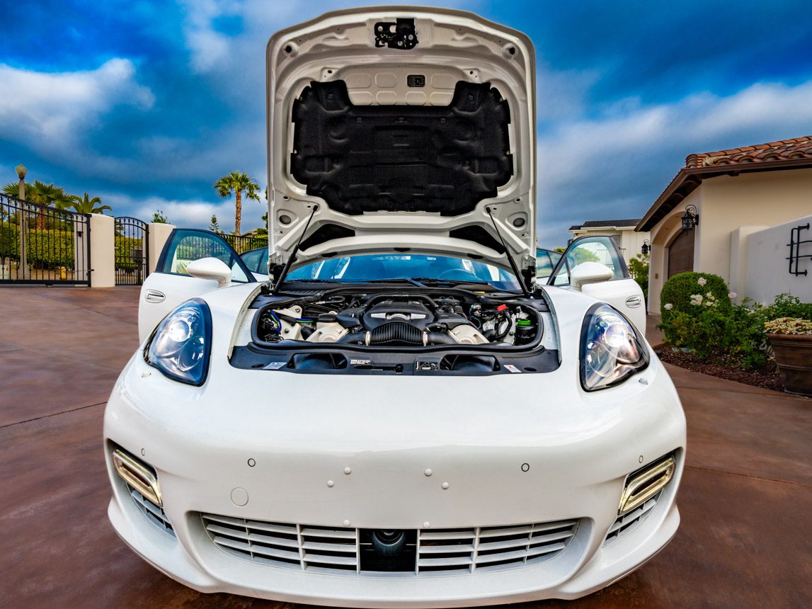 2013 white Porsche Panamera 8874