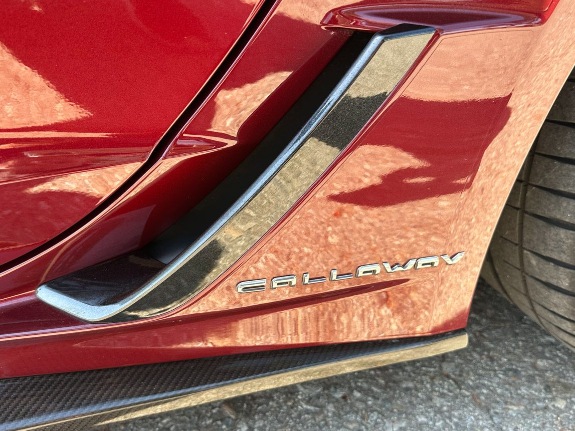 2018 Corvette Callaway Z06 SC 757 8167