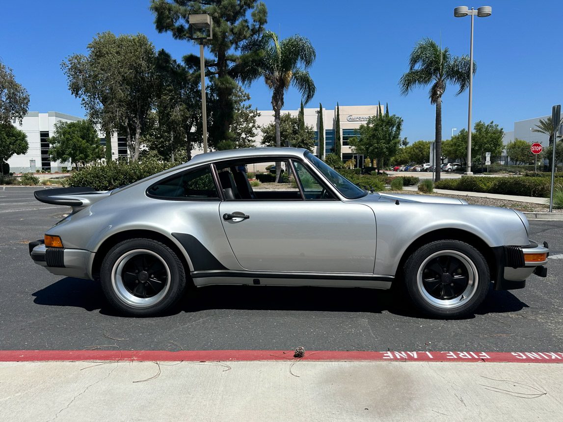 1977 Silver Porsche 930 Turbo 9100