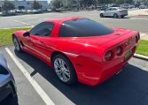 2000 Red Corvette