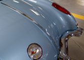 1958 Silver Blue Fuelie Convertible 0019