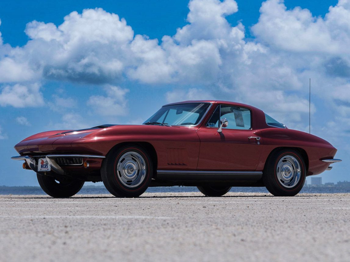 1967 Marlboro Maroon Corvette Survivor 6593