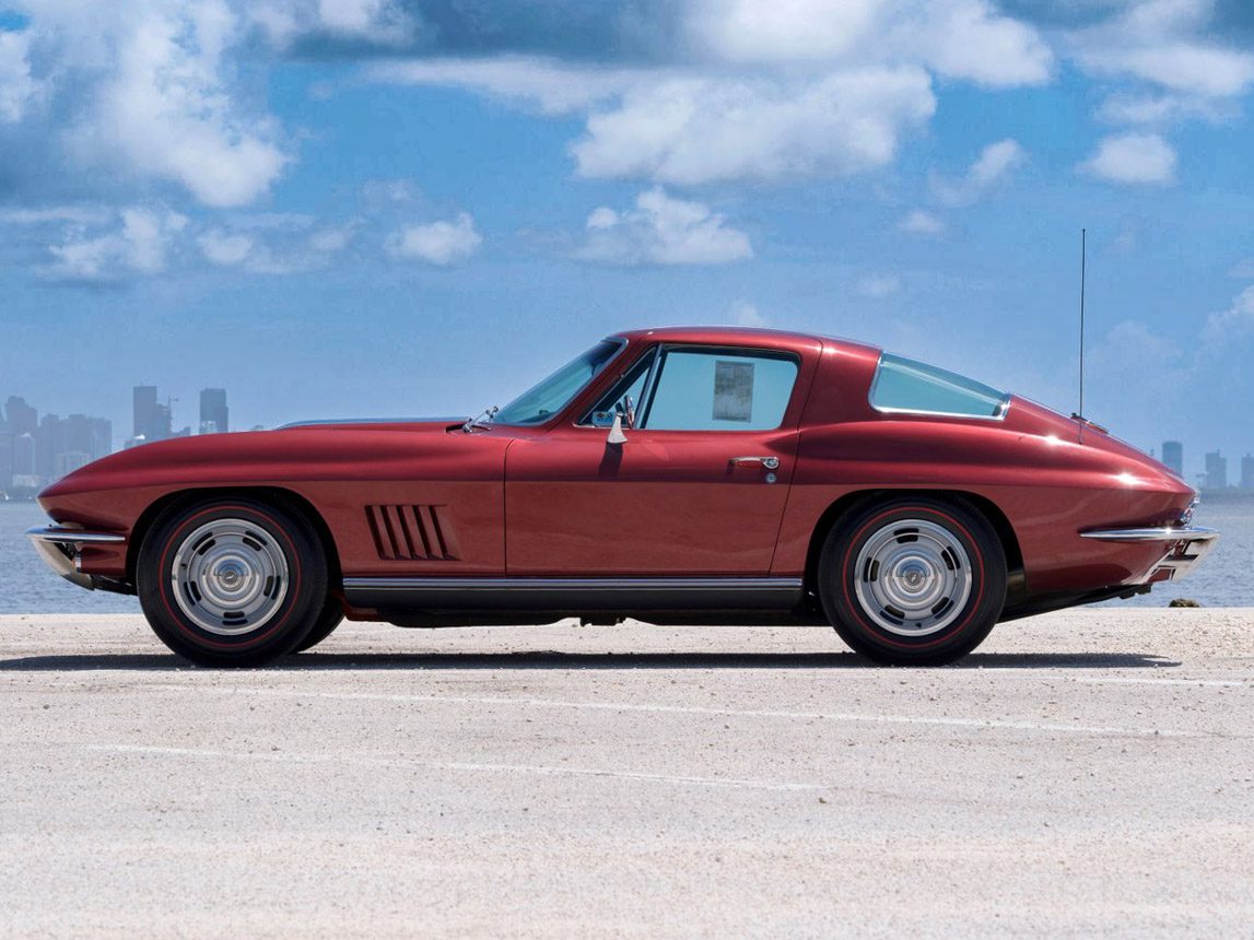 1967 Marlboro Maroon Corvette Survivor 6594