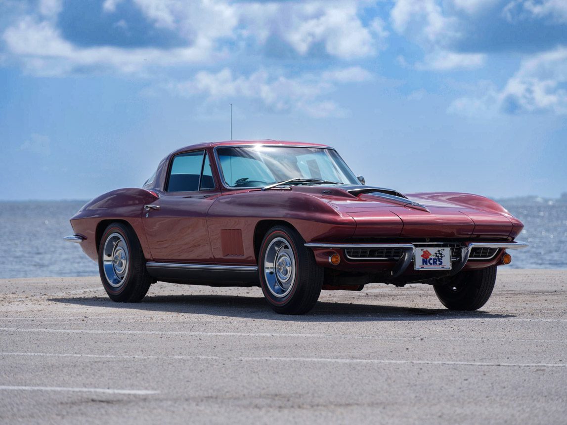 1967 Marlboro Maroon Corvette Survivor 6599