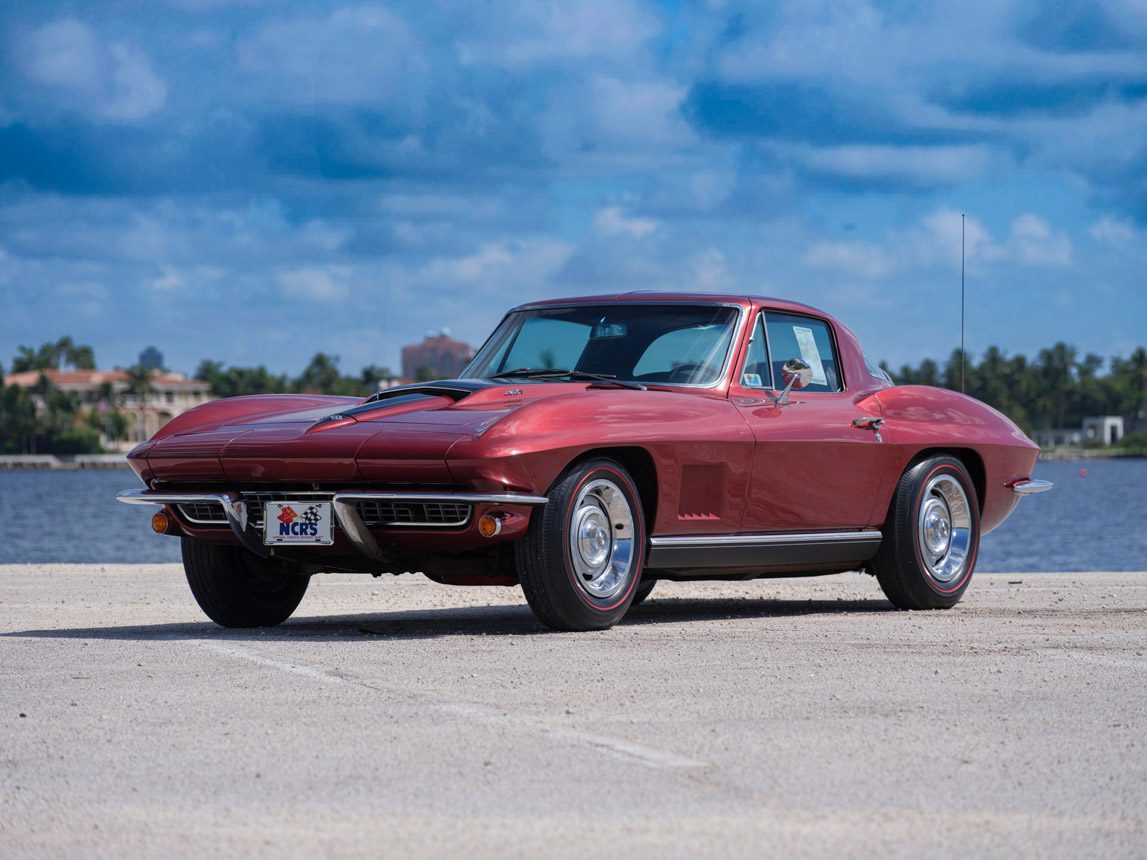 1967 Marlboro Maroon Corvette Survivor 6602