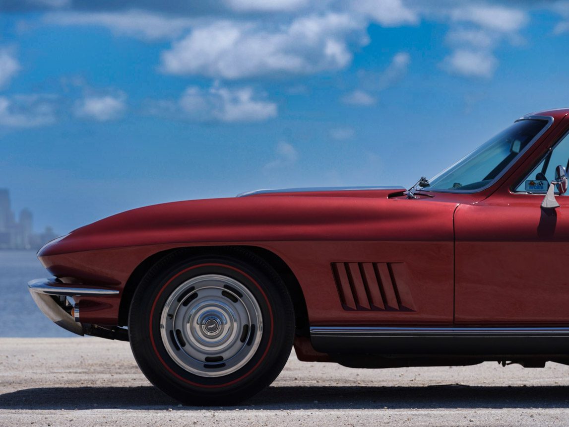 1967 Marlboro Maroon Corvette Survivor 6603