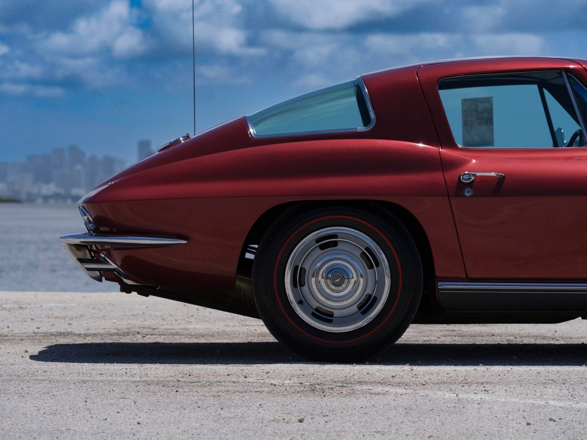 1967 Marlboro Maroon Corvette Survivor 6605