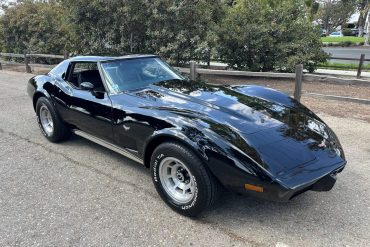 1977 Black Corvette L82 Coupe