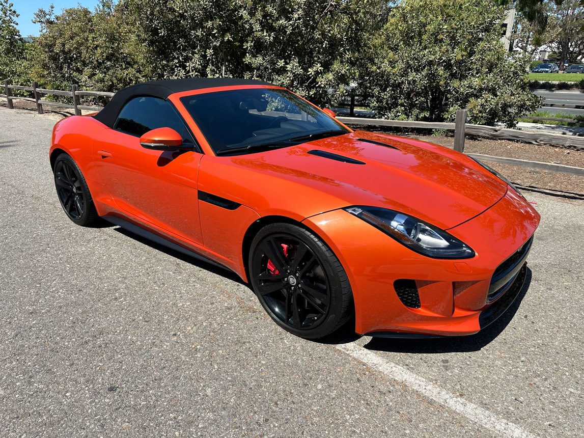 2014 F Type Jaguar Convertible 9561