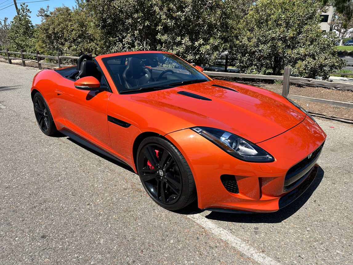 2014 F Type Jaguar Convertible 9565