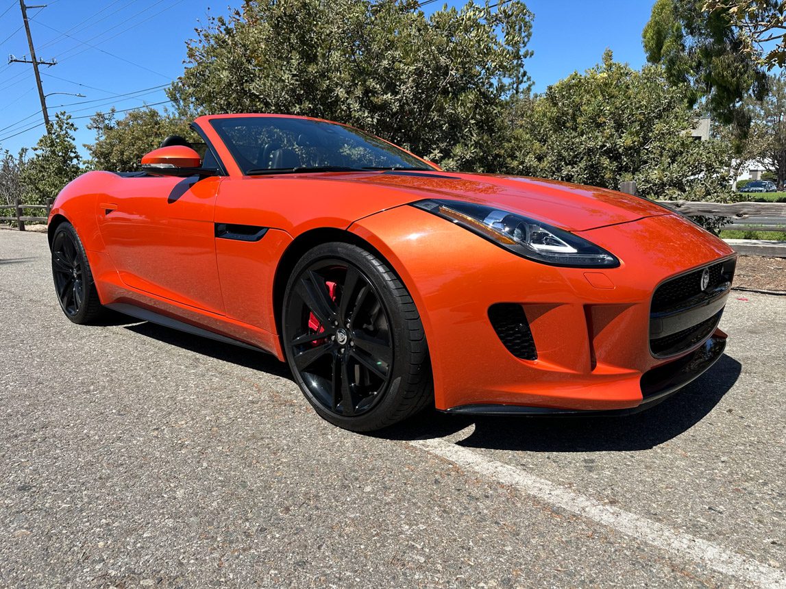 2014 F Type Jaguar Convertible 9566