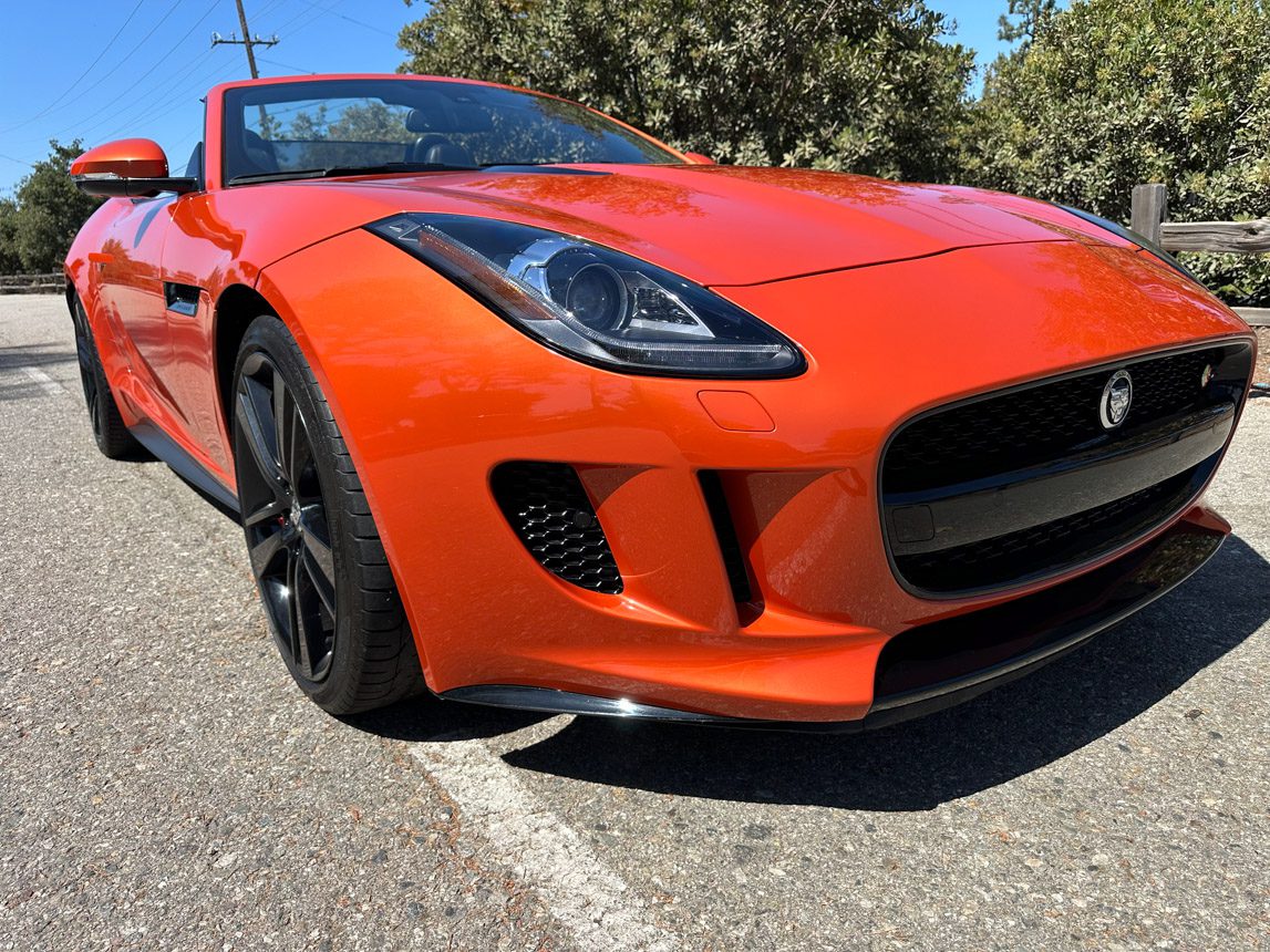 2014 F Type Jaguar Convertible 9567