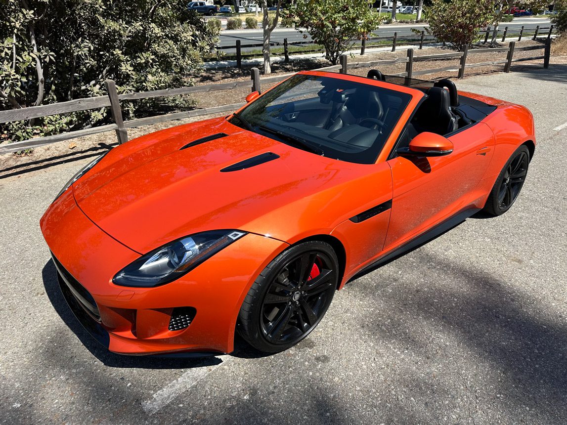 2014 F Type Jaguar Convertible 9574