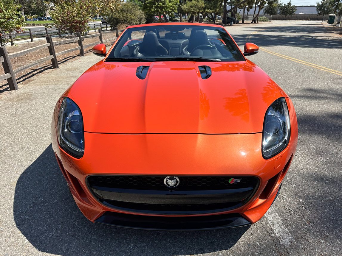 2014 F Type Jaguar Convertible 9576