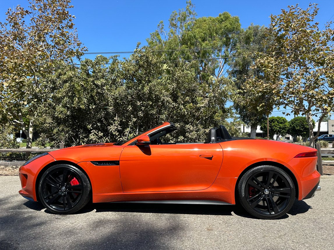 2014 F Type Jaguar Convertible 9582