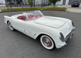 1955 White V8 Corvette 0476