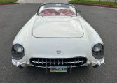 1955 White V8 Corvette 0479