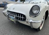 1955 White V8 Corvette 0485